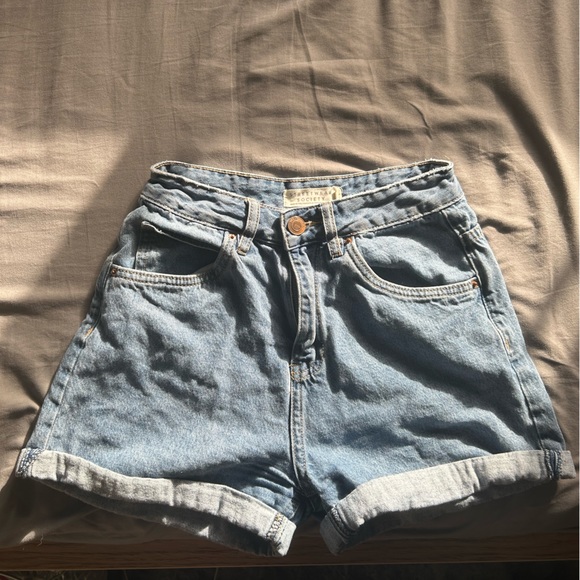 High Rise Denim Shorts - Picture 13 of 16